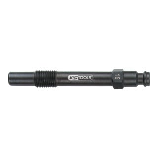KS Tools gloeiplug adapter, M10x1.0 met buitendraad, lengte 75 mm type 15