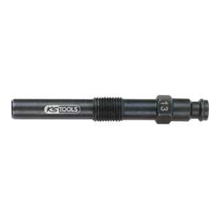 KS Tools Glühkerzen Adapter, M10x1,0 mit Außengewinde, Länge 74 mm