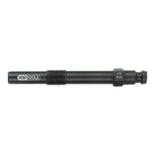 KS Tools Glühkerzen Adapter, M10x1,0 mit Außengewinde, Länge 83 mm