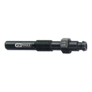 KS Tools Glühkerzen Adapter, M10x1,25 mit Außengewinde, Länge 70 mm