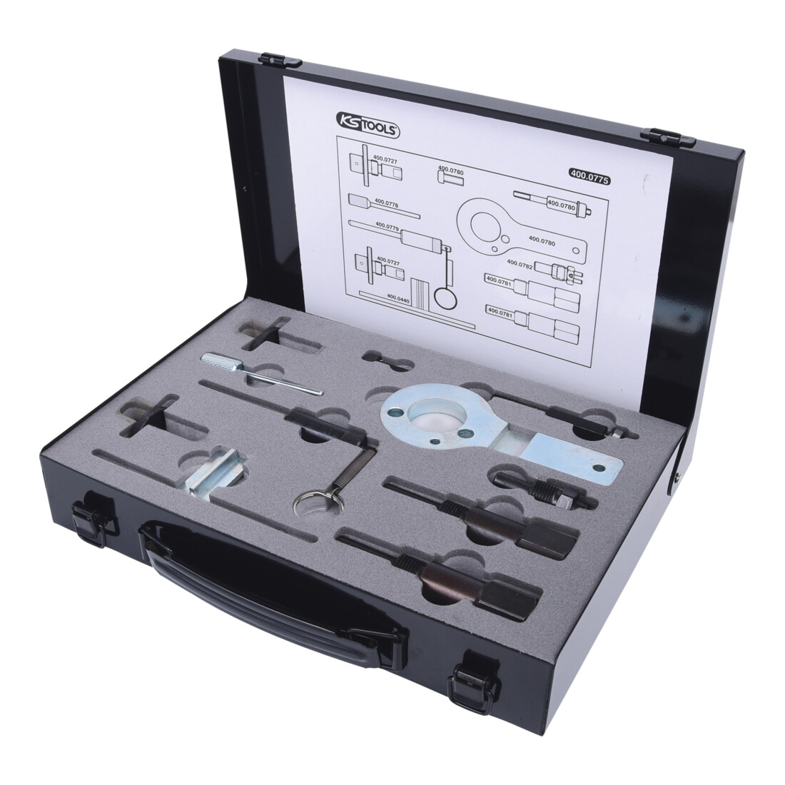 KS Tools GM / Opel / Saab - motor afstel gereedschap set, 11 stuks