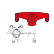 KS Tools GM / Opel / Saab - Motoreinstell-Werkzeug-Satz, 5-teilig 400.0675-5