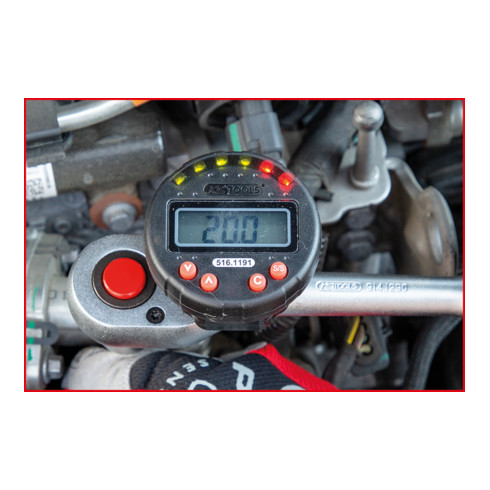 KS Tools Goniometro digitale con magnete, Ø 55,0mm