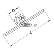 KS Tools Goniometro universale 300mm-2