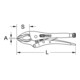 KS Tools grijptang met grote bek, 235mm-5