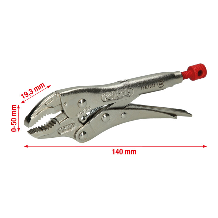 KS Tools griptang, 50mm, 140mm