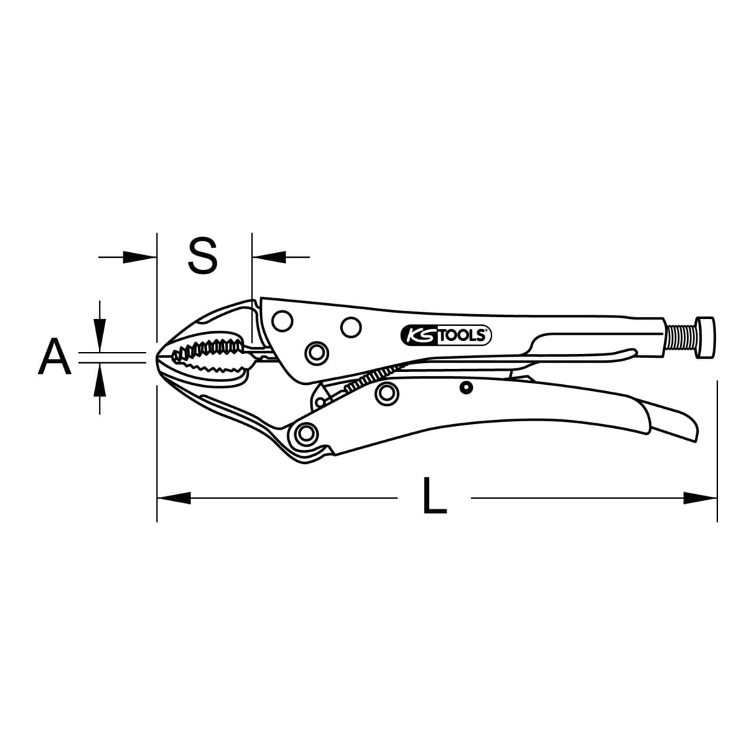 KS Tools griptang