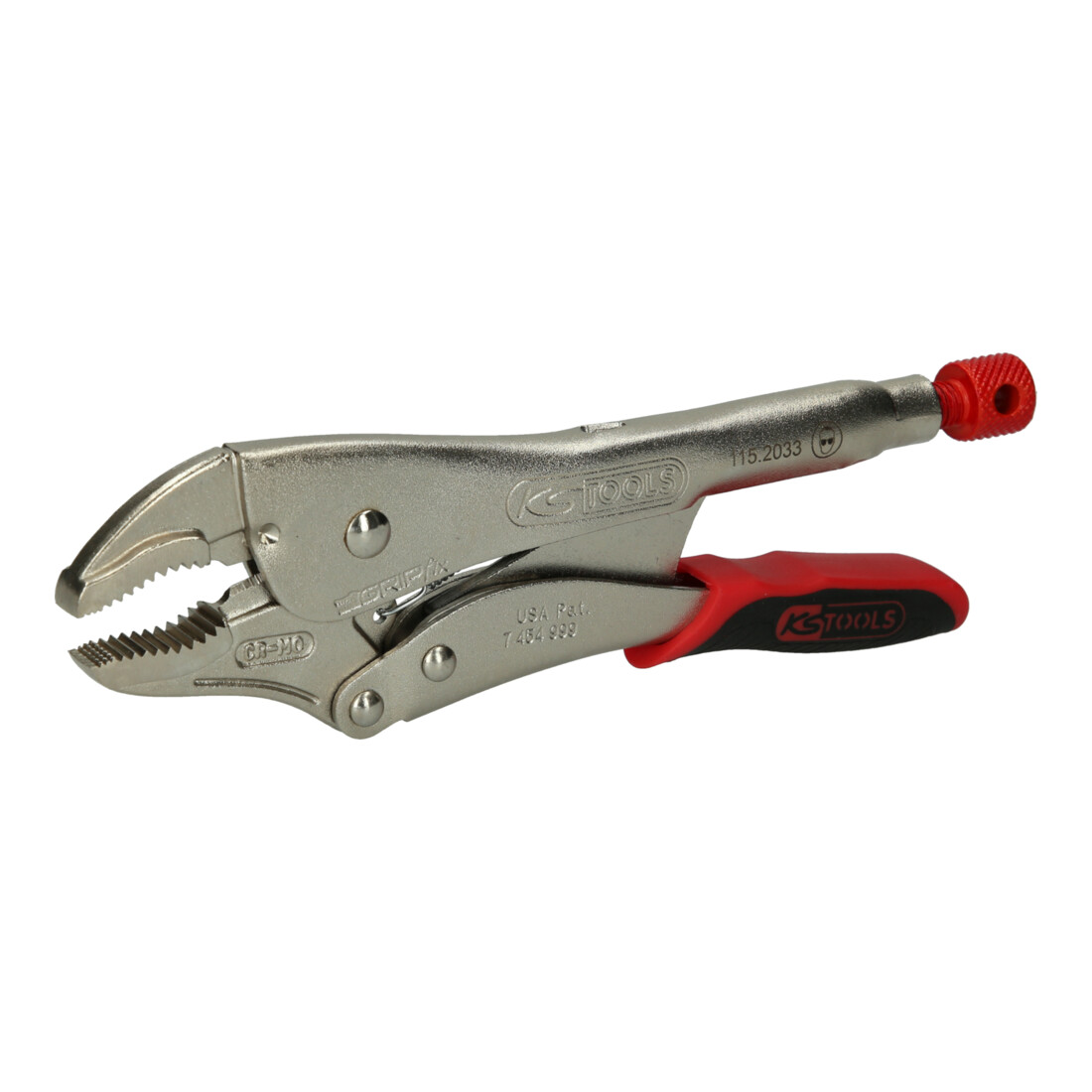 KS Tools Gripzange mit Easy-Release,55mm,L=225mm