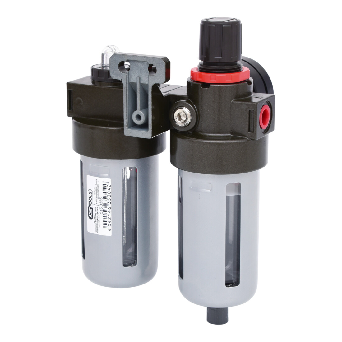 KS Tools Gruppo trattamento aria compressa 1/4", 0,5-12 bar