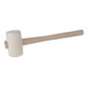 KS Tools Gummihammer weiss, 500g
