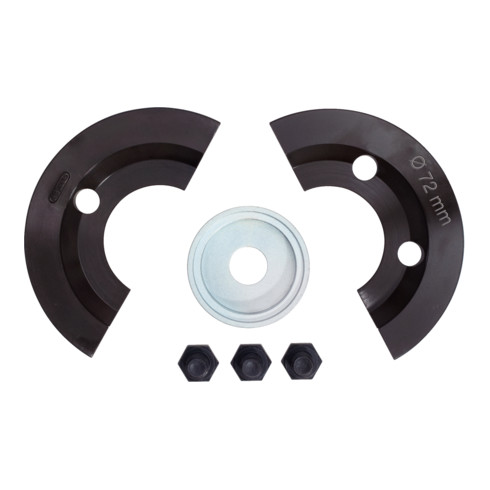 KS Tools Halbschalen-Ergänzungs-Satz 6-teilig für Ø 72 mm