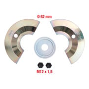 KS Tools halfschaal aanvulset 5 dlg voor Ø 62 mm