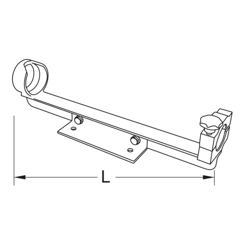 KS Tools Halter für Federspanner, 500 mm