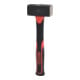 KS Tools hamer met glasvezel steel, 1000g