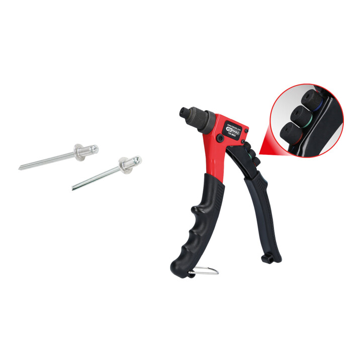 KS Tools handklinknagel, lengte 200 mm
