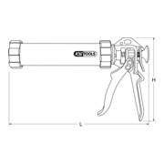 KS Tools hand patroongeweer
