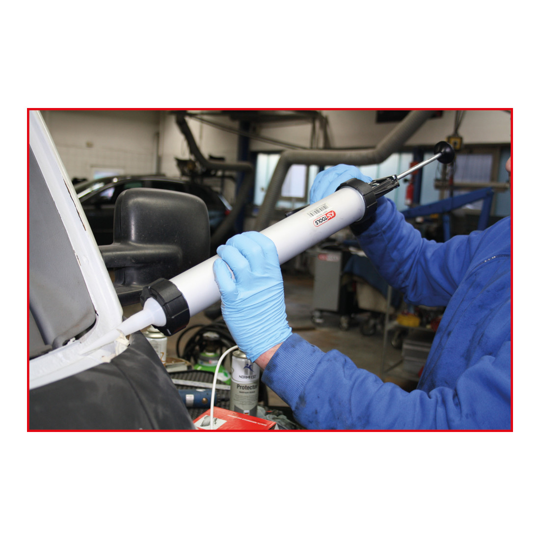 KS Tools handpistool met patroon 600 ml, 480mm