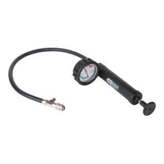 KS Tools handpomp met manometer/slang, max. 2,5bar