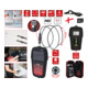 KS Tools HD videoscoop set met diameter 4,5 mm 0 graden en 90 graden HD front camera probe, omschakelbaar, 7 st.