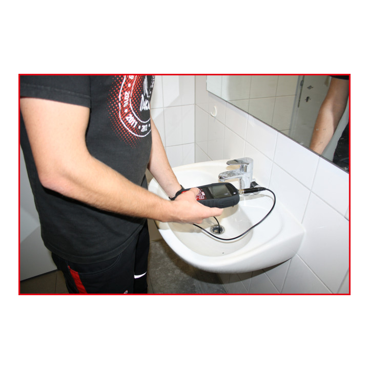 KS Tools HD videoscoop set met diameter 6,0 mm 0° en 90° HD front camera probe, omschakelbaar, 5 st.