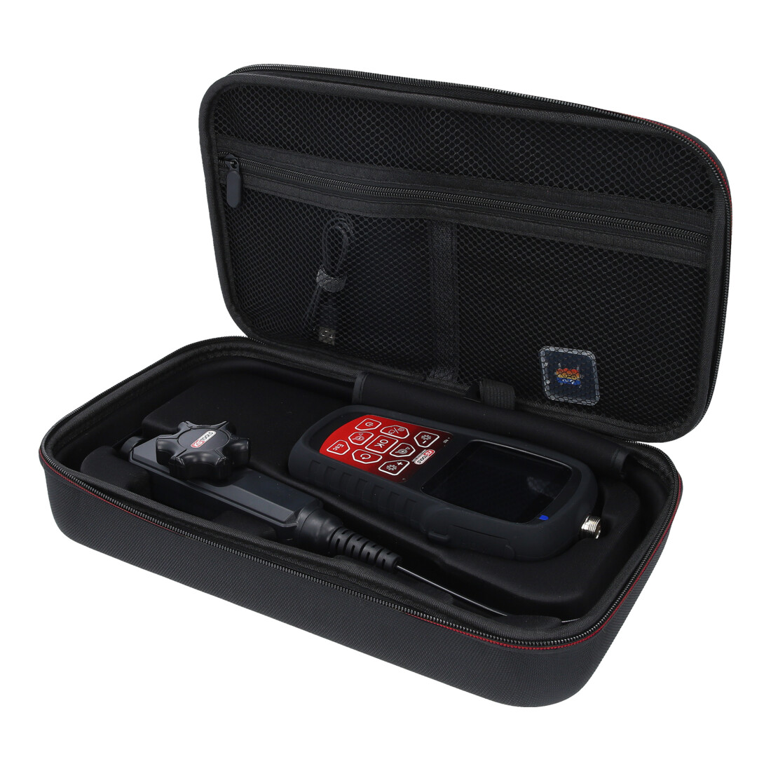 KS Tools HD-Videoskop-Satz mit Ø 3,9 mm 180° und 0° HD Frontkamera-Sonde, flexible PVC Hülle, 3-tlg