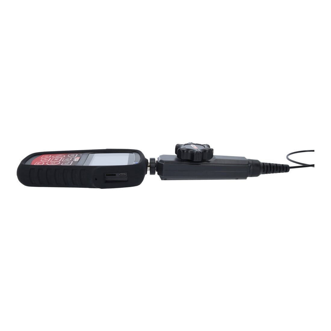 KS Tools HD-Videoskop-Satz mit Ø 3,9 mm 180° und 0° HD Frontkamera-Sonde, flexible PVC Hülle, 3-tlg