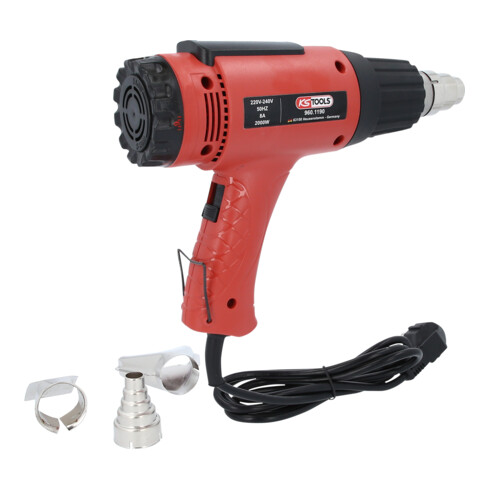 KS Tools Heißluft-Gerät Satz inkl. 4 Aufsätze