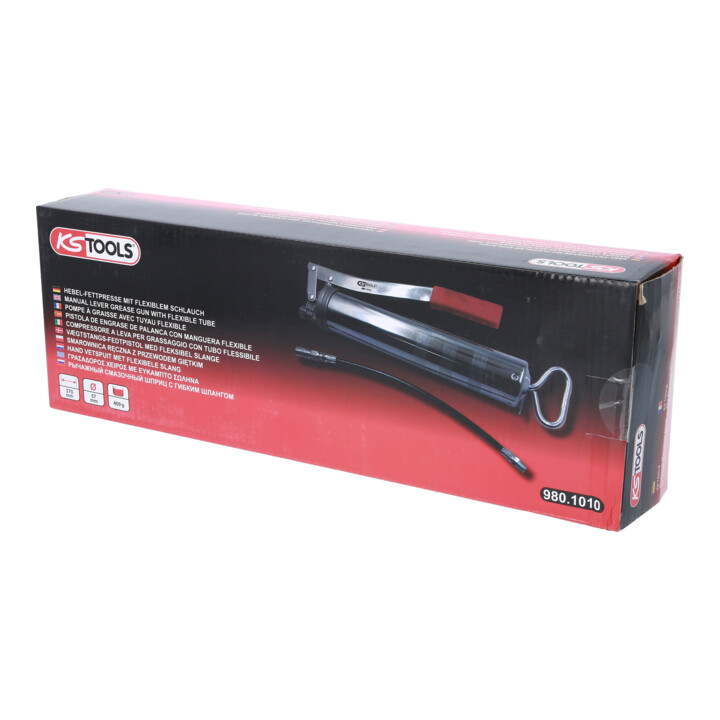 KS Tools hendel vetspuit met flexibele slang, 400g