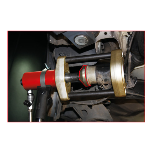 KS Tools Hinterachsbuchsen-Satz für Volkswagen / Audi / Seat / Skoda, 4-teilig