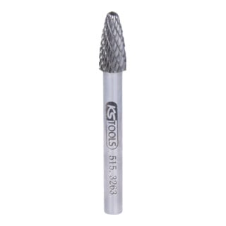 KS Tools HM Rundbogen-Frässtift Form F, 8mm