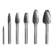 KS Tools HM Rundbogen-Frässtift Form F, 8mm