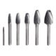 KS Tools HM Rundbogen-Frässtift Form F, 8mm
