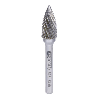 KS Tools HM Spitzbogen-Frässtift Form G, 12mm