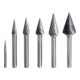 KS Tools HM Spitzkegel-Frässtift Form M, 10mm-1