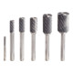 KS Tools HM Zylinder-Frässtift Form A mit Stirnverzahnung, 8mm