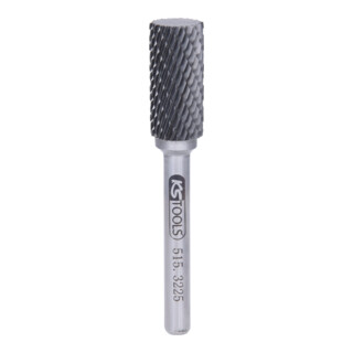 KS Tools HM Zylinder-Frässtift Form A ohne Stirnverzahnung, 12mm