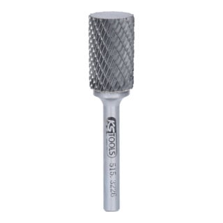KS Tools HM Zylinder-Frässtift Form A ohne Stirnverzahnung, 16mm