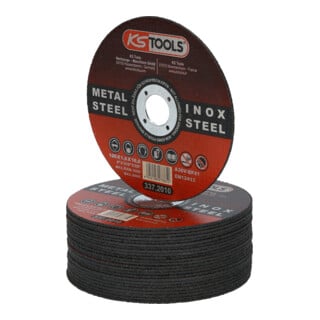 KS Tools Hochleistungs-Dünntrennscheibe Ø 100mm 1,6mm 25 Stück
