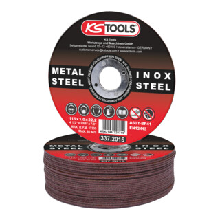 KS Tools hoogwaardige dunne doorslijpschijf, 1mm