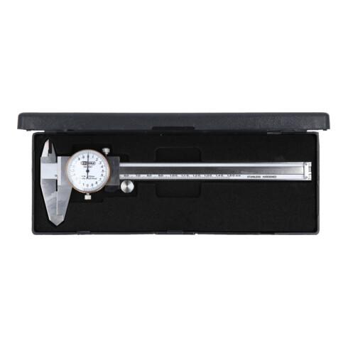KS Tools Horloge schuifmaat, meetnauwkeurigheid +/-0.02