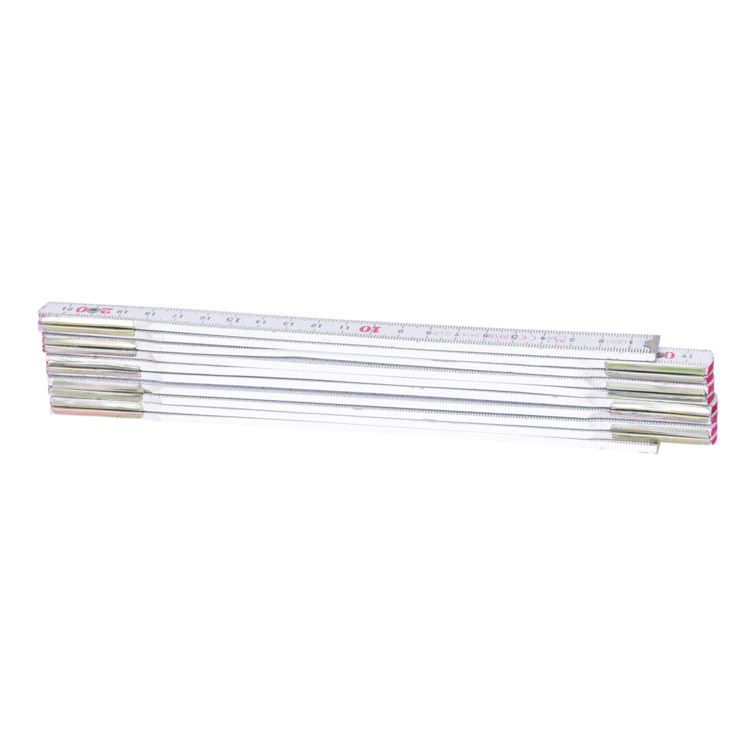 KS Tools houten duimstok, wit, 2m