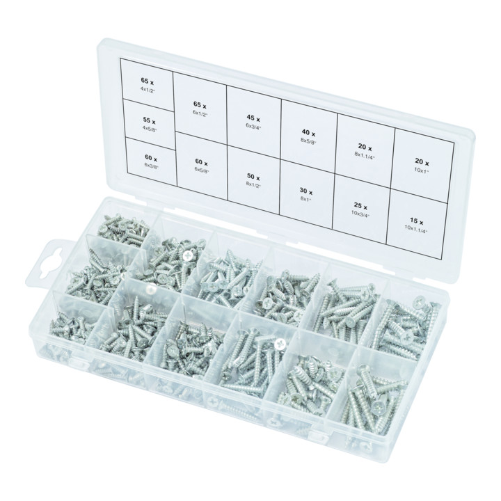 KS Tools houtschroeven assortiment, 550 delig
