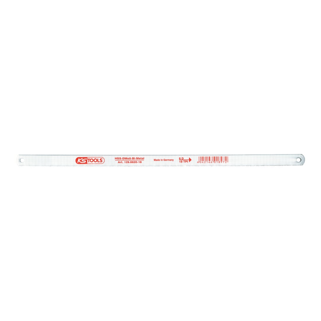 KS Tools HSS-Bi-Co 8 Metallhochleistungs-Sägeblatt, Zahnabstand 0,8mm