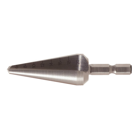KS Tools HSS Blechschälbohrer-Bit, Ø 5-22mm