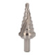 KS Tools HSS Co 5 Stufenbohrer,Ø 6-26,8mm, 8 Stufen