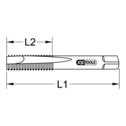 KS Tools HSS Co Einschnittgewindebohrer M-3