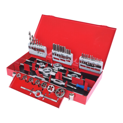 KS Tools HSS Co Gewindeschneidwerkzeug-Satz, 44-teilig