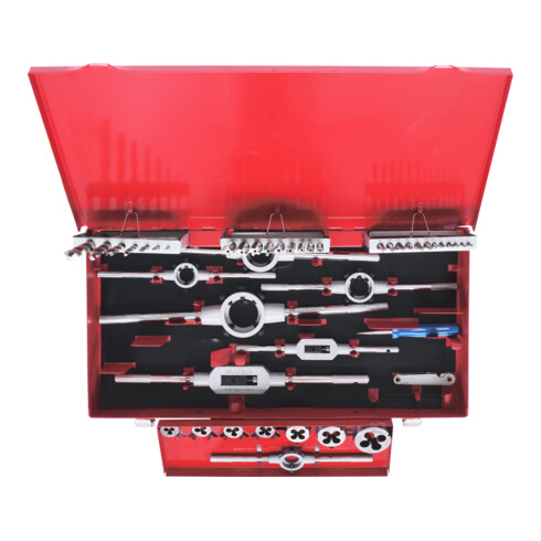 KS Tools HSS Co Gewindeschneidwerkzeug-Satz, 44-teilig