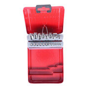 KS Tools HSS CO Handgewindebohrer-Satz M, Stahlblechkassette 21-teiligM3-M12-3