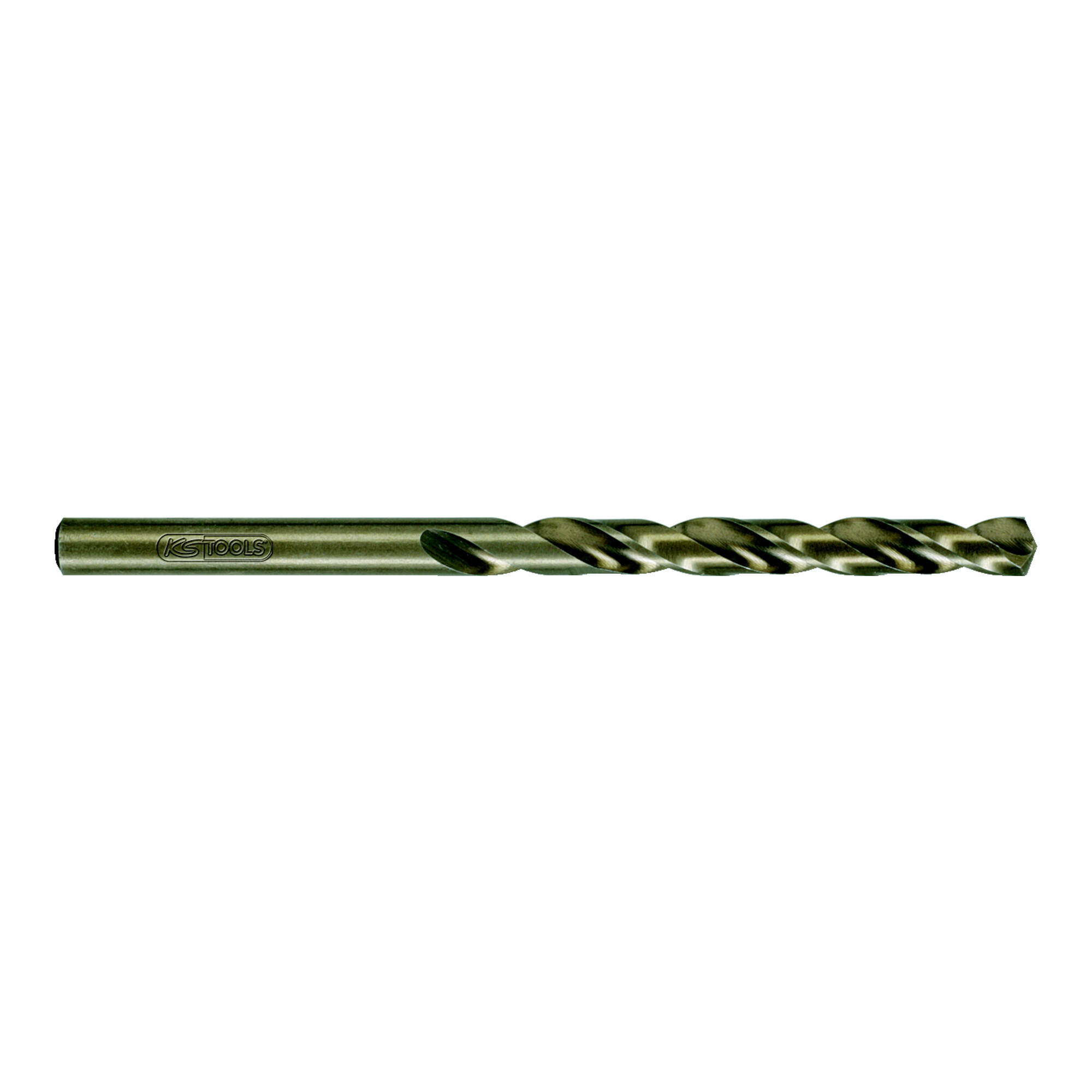 KS Tools HSS-G Co 5 Spiralbohrer, 5,4mm, 10er Pack